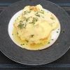 Receta de salmçon con salsa holandesa y patatitas