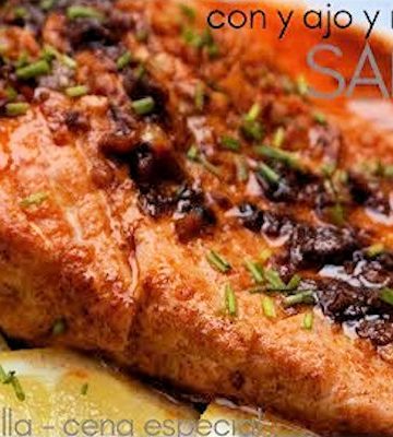 Receta de salmón a la mantequilla dulce