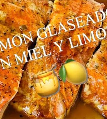 Receta de salmón a la miel