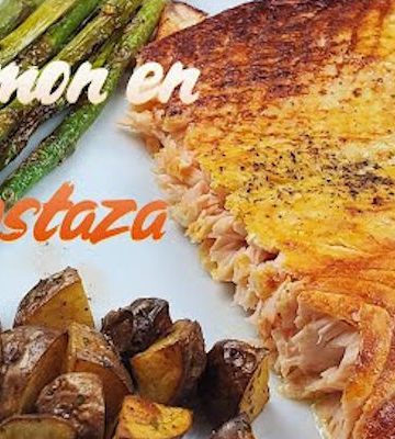Receta de salmón a la mostaza