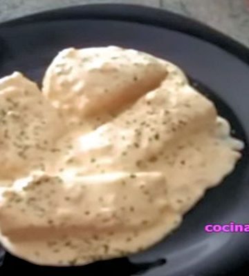 Receta de salmón a la nata