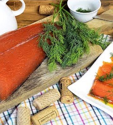 Receta de salmón ahumado