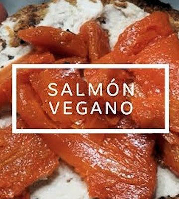 Receta de salmón ahumado vegano