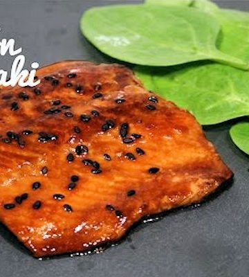 Receta de salmón al horno al estilo japonés
