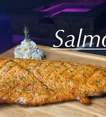 Receta de salmón barbecue