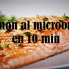 Receta de salmón blanco a la portuguesa en microondas