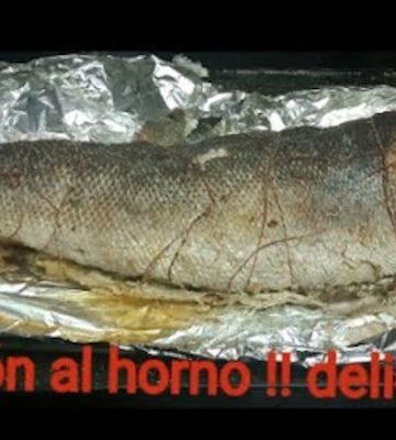 Receta de salmón blanco al horno