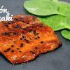 Receta de salmón con salsa teriyaki