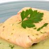 Receta de salmón en salsa verde