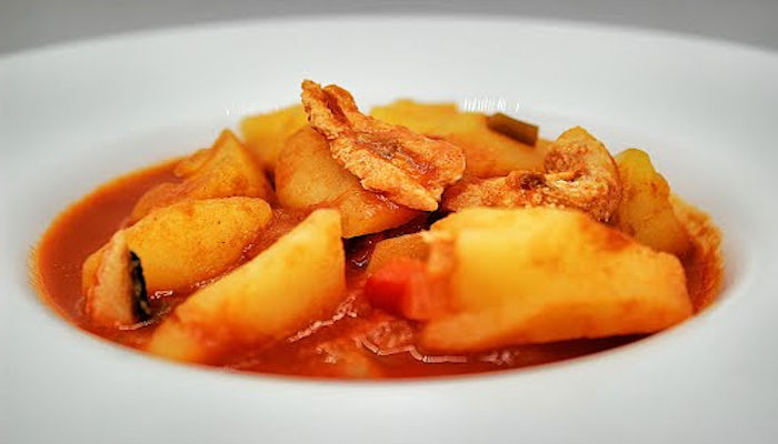 Receta de salmón estofado