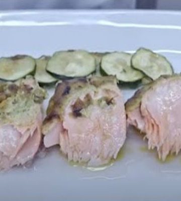 Receta de salmón marinado al horno