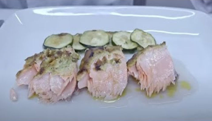 Receta de salmón marinado al horno
