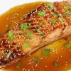 Receta de salmon marinado con soja y sésamo