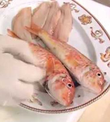 Receta de salmonetes en costra