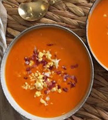 Receta de salmorejo keto