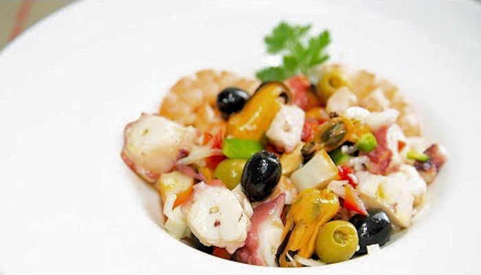 Receta de salpicón de cangrejo