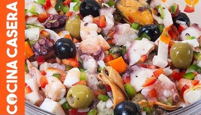 Receta de salpicón de caracol