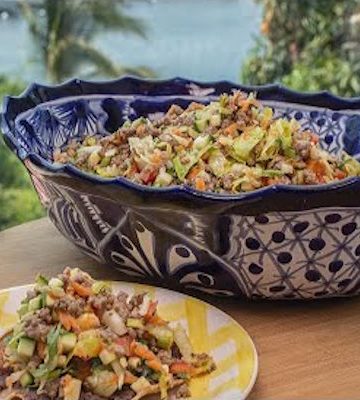 Receta de salpicón de carne molida