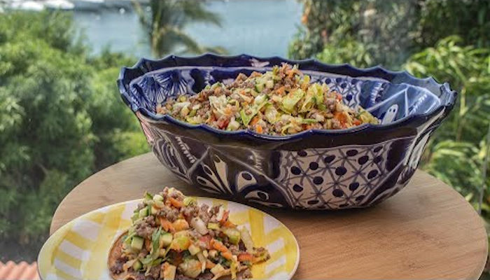 Receta de salpicón de carne molida