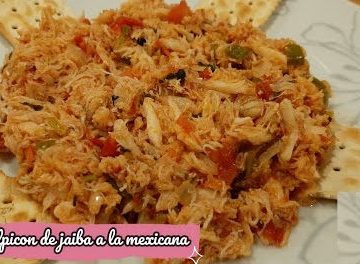 Receta de salpicón de jaiba