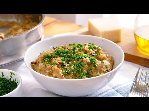 Receta de risotto de quinoa y verduras