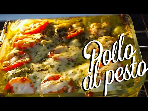 receta de pechuga de pollo con pesto de tomate