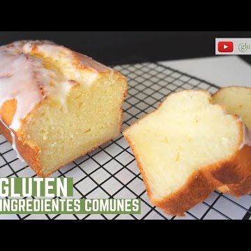 Receta de plumcake sin gluten