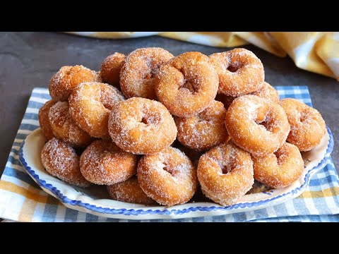Receta de rosquillas de nata