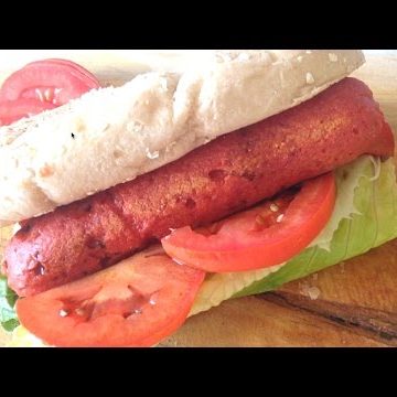 Receta de salchichas en tempura de tofu o corn dog vegano