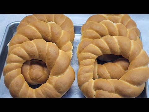 Receta de roscas de agua