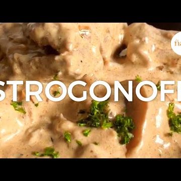 Receta de salchichas frescas en salsa strogonoff