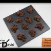 Receta de rocas de chocolate blanco y cereales