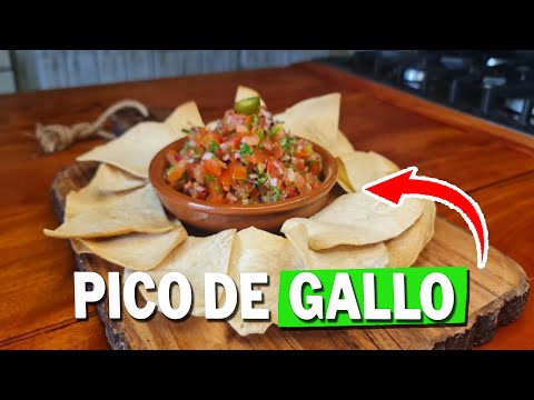 receta de pico de gallo puertorriqueño