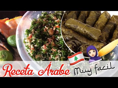 Receta de rollitos de hoja de parra