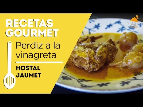 receta de perdices a la vinagreta