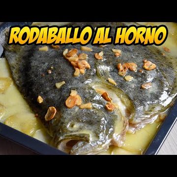 Receta de rodaballo al caldo corto con refrito de pimentón