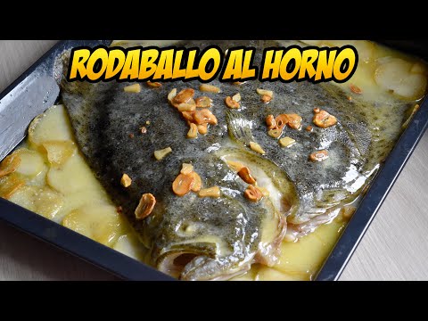 Receta de rodaballo al caldo corto con refrito de pimentón