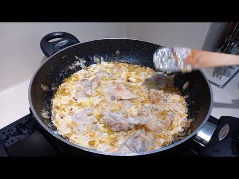 receta de pechugas a la crema de puerros con papas dore