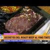 Receta de roast beef al vino tinto