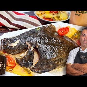 Receta de rodaballo al horno con limón