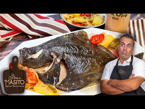 Receta de rodaballo al horno con limón