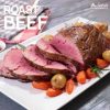 Receta de roast beef con guarnición de legumbres