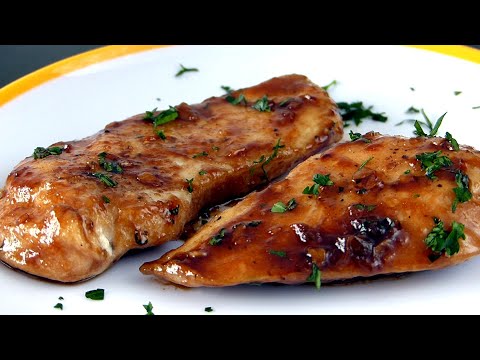 receta de pechuga de pollo en salsa de miel y soja