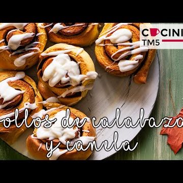 Receta de rollitos de calabaza y canela