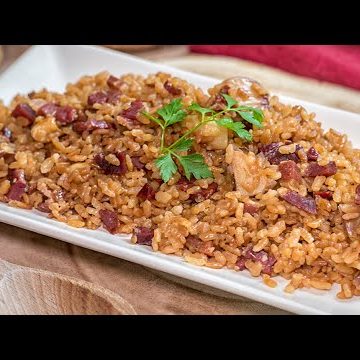 Receta de rollitos de jamón con arroz