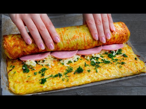 Receta de rollo de verduras