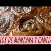 Receta de rollitos de canela y manzana