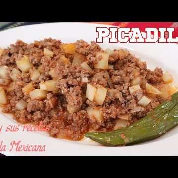 receta de picadillo con papas