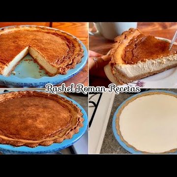 receta de pay de queso rápido con horno