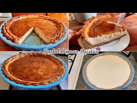 receta de pay de queso rápido con horno